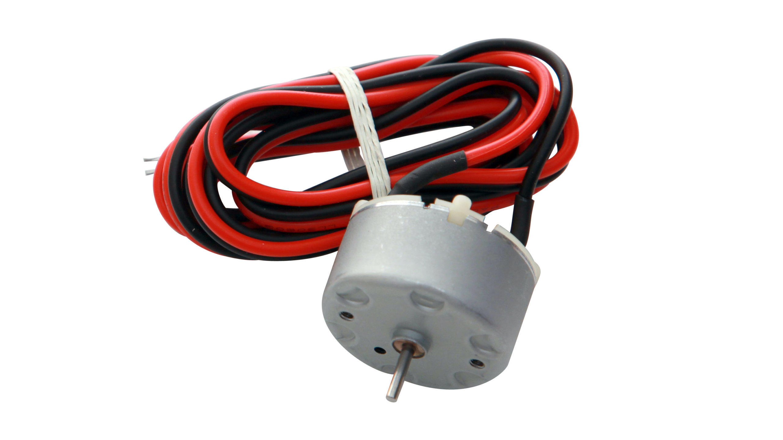 Photo of Vernier KidWind Generator (silver generator with red and black wires)