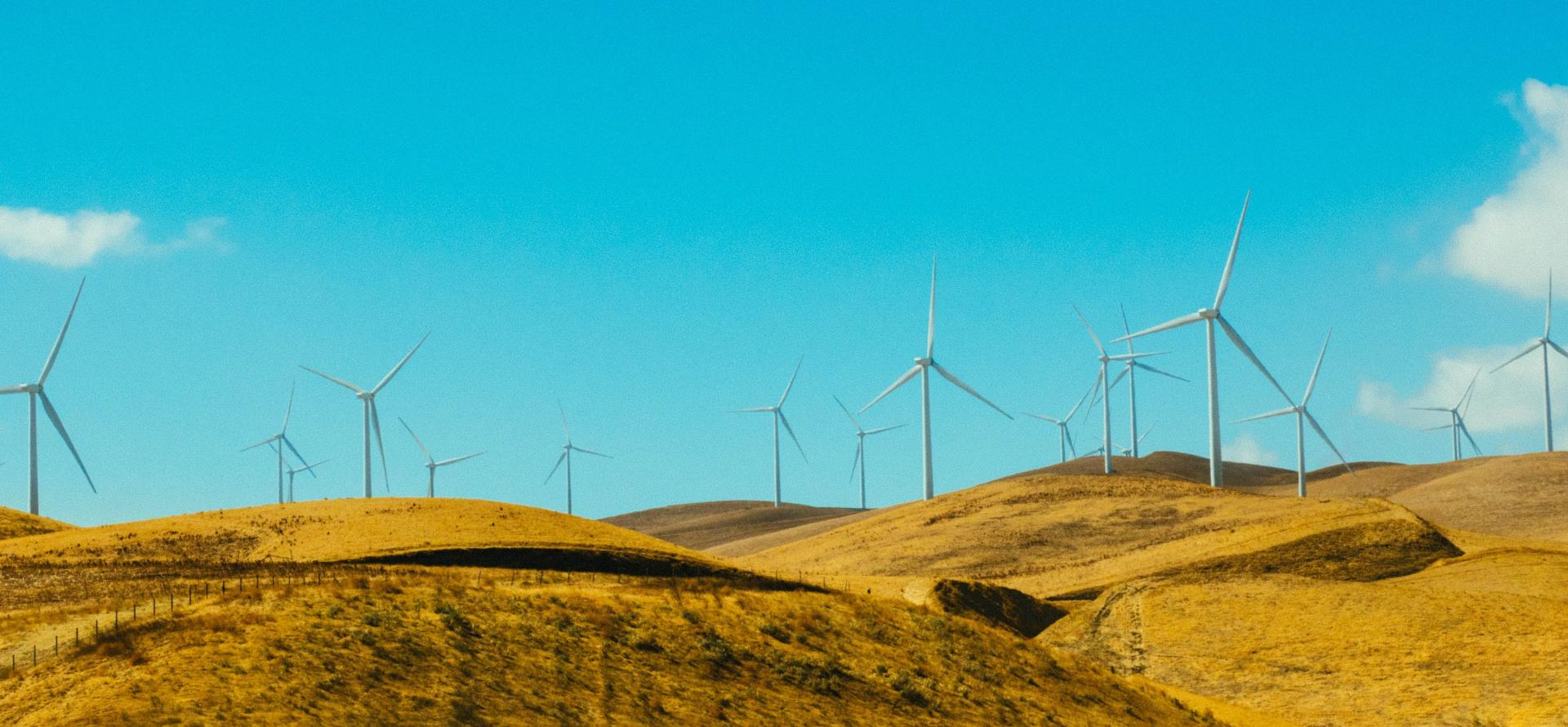 wind turbines