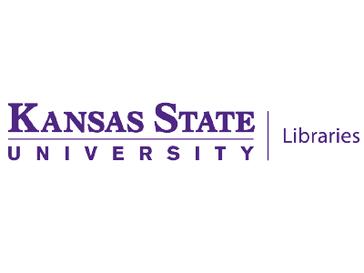 Logo has no image, but the words "Kansas State University Libraries"