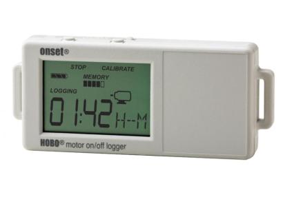 Motor on off turned on showing stats on screen